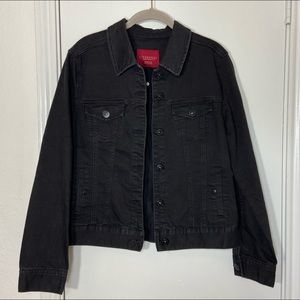 Liverpool Jean Company Black Denim Jacket | John Lennon